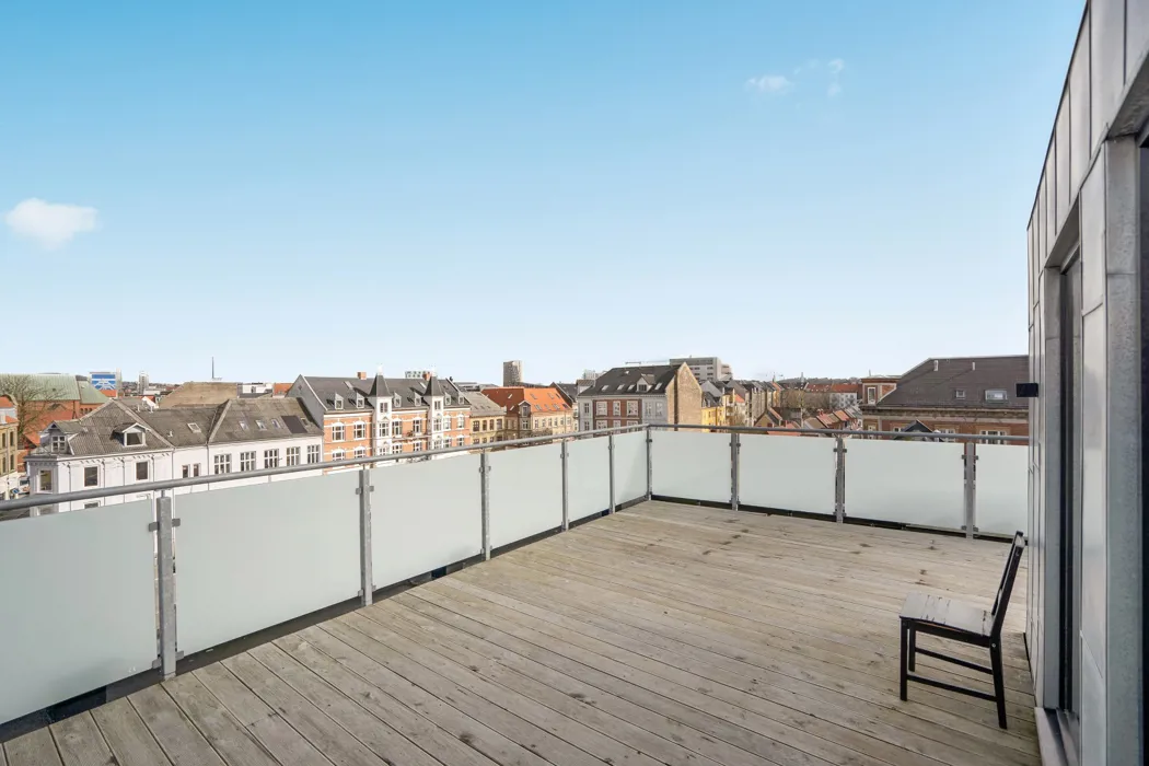 Skøn 3-værelses lejlighed med fælles tagterrasse i Aalborg C 11